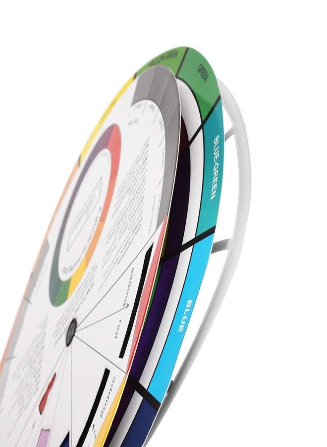 Like-It Like it Color Wheel, Paint Mixing Learning Guide Art Class Teaching Tool for Makeup Blending Board Chart Color Mixed Guide Mix Colours - Image 4